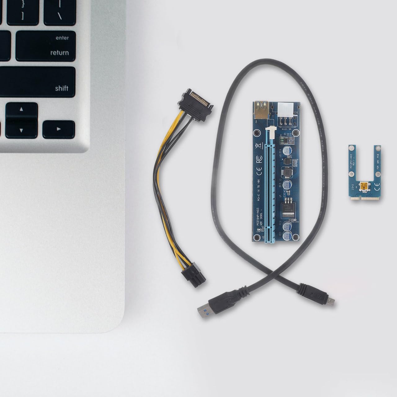 Amazon | CAXUSD ノートパソコン用外付けgpuアダプターケーブル Pcie